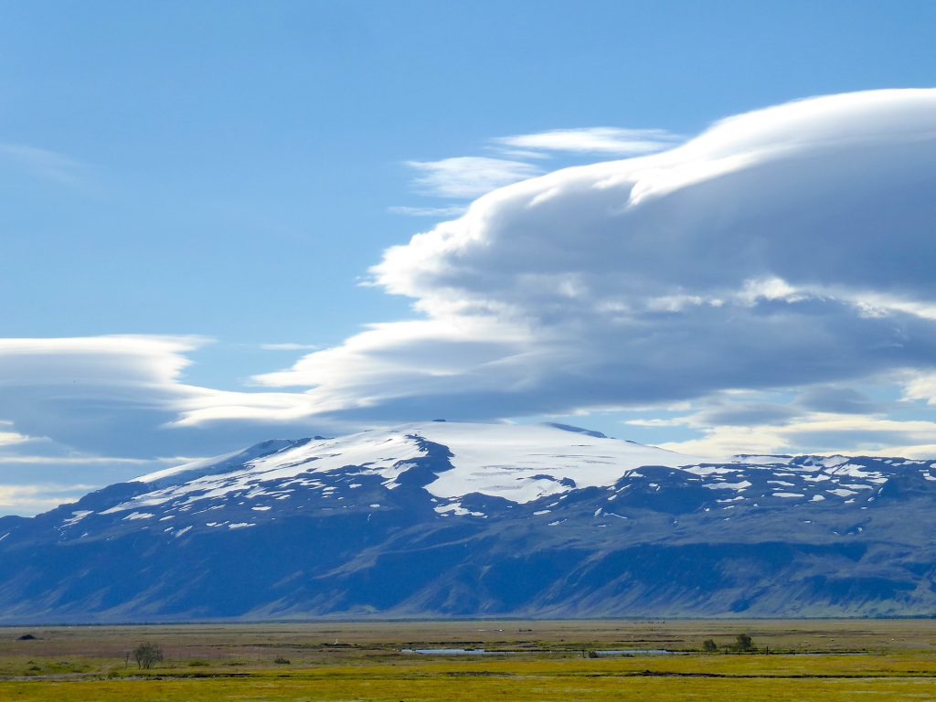 Vulkan Eyjafjallajökull und Myrdalsjökull 