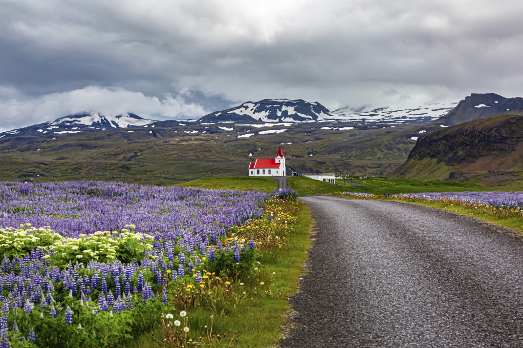 Kirche in Islands Natur Fotowettbewerb Gewinner 2020