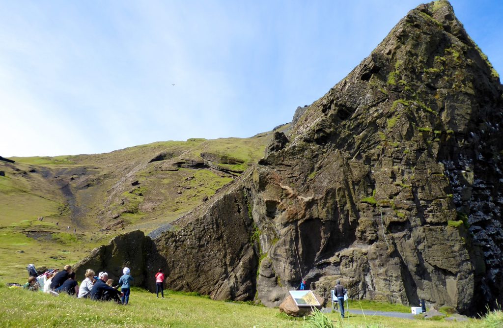 Picknick im Grünen auf den Westmänner Inseln