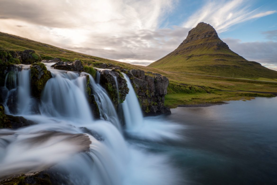 Berg Kirkjufell auf der Snaefellsnes Halbinsel