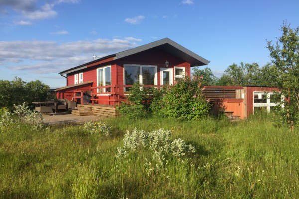 Ferienhaus Fagurholl, Südisland, Außenansicht