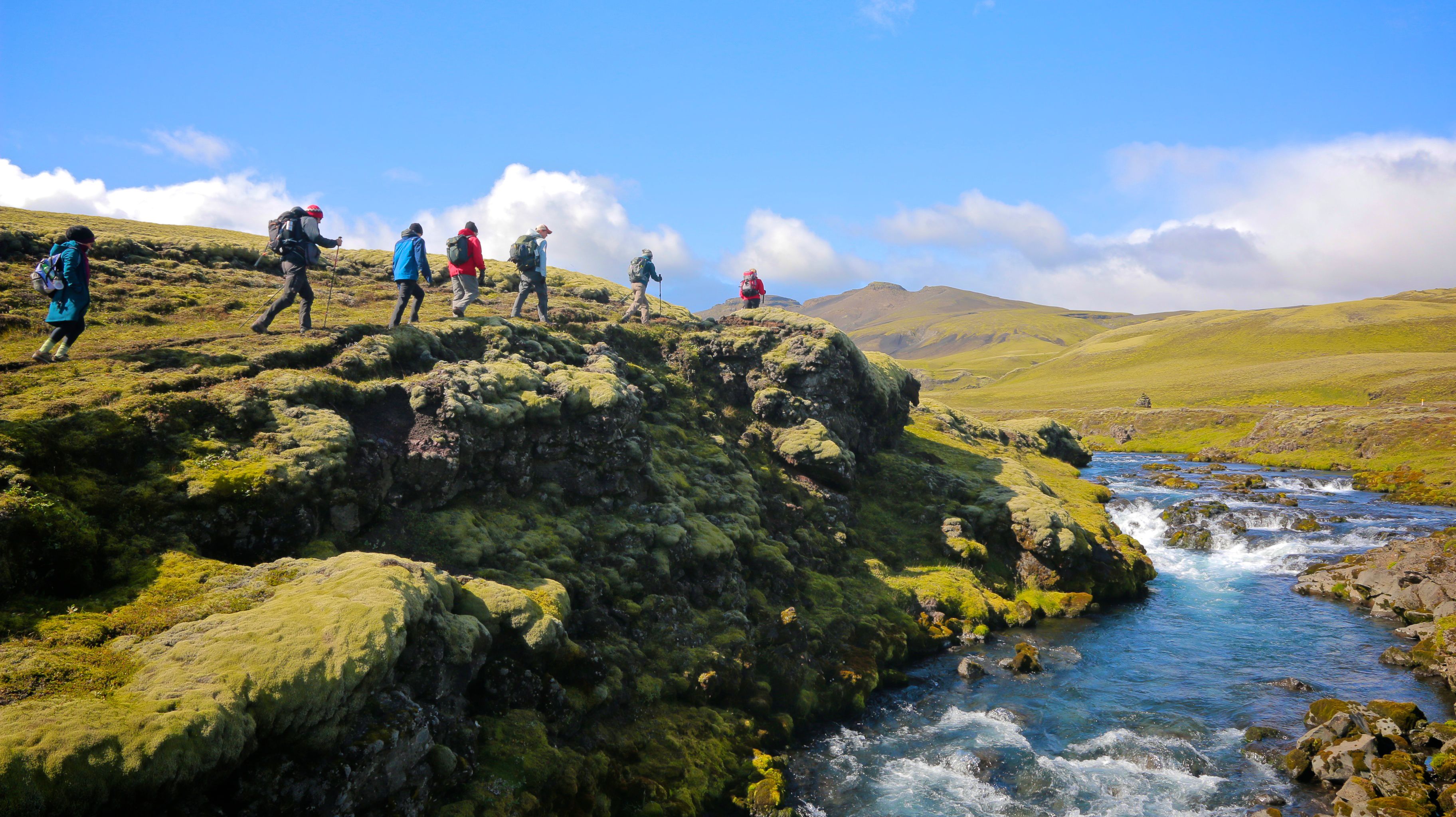 Wandern auf dem Strutur Trail