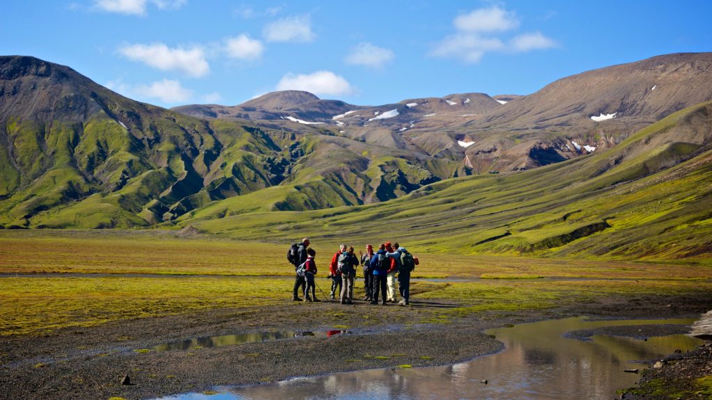 Wandern auf dem Strutur Trail