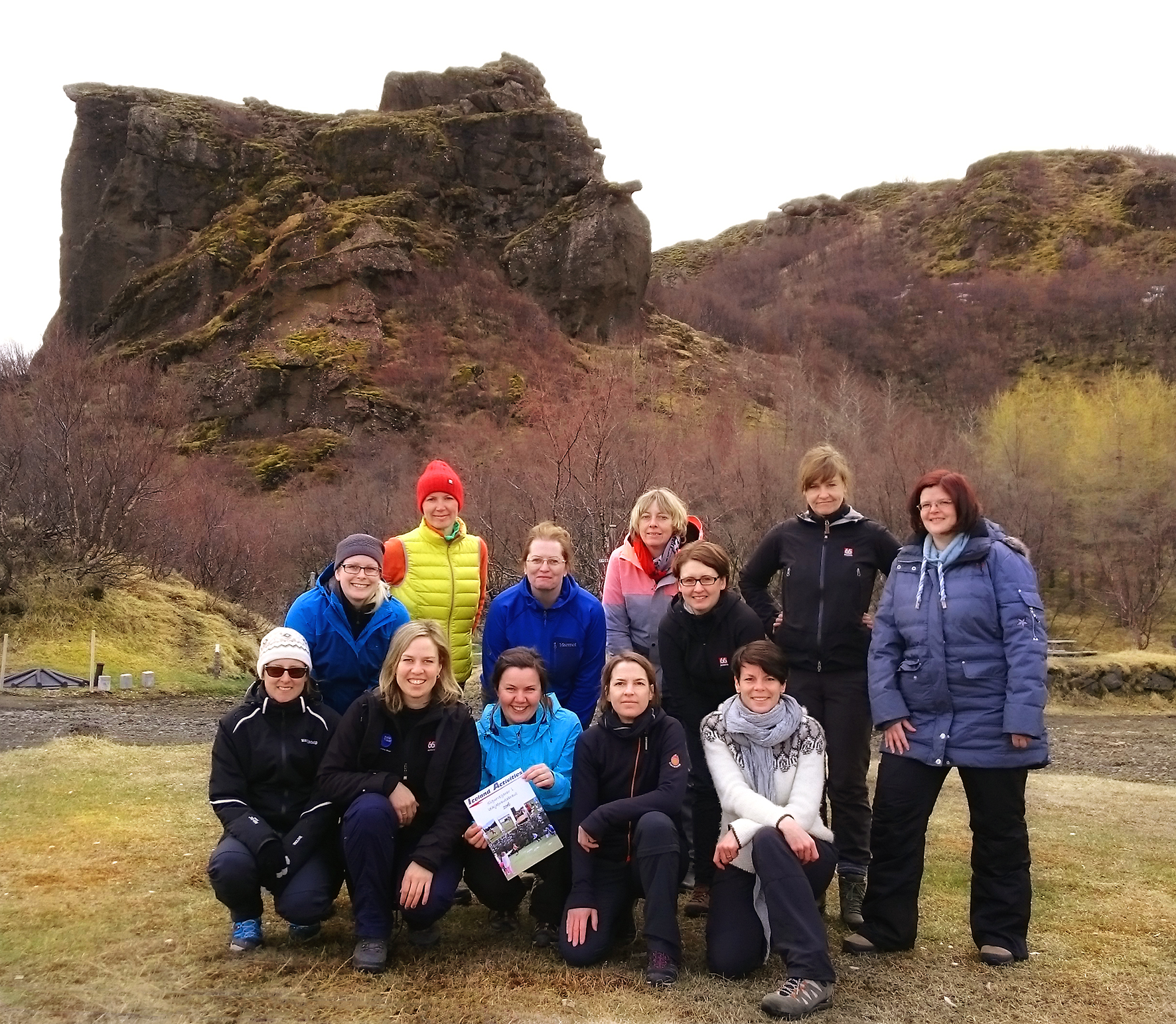 Das Katla Team in Thorsmörk - Gruppenfoto