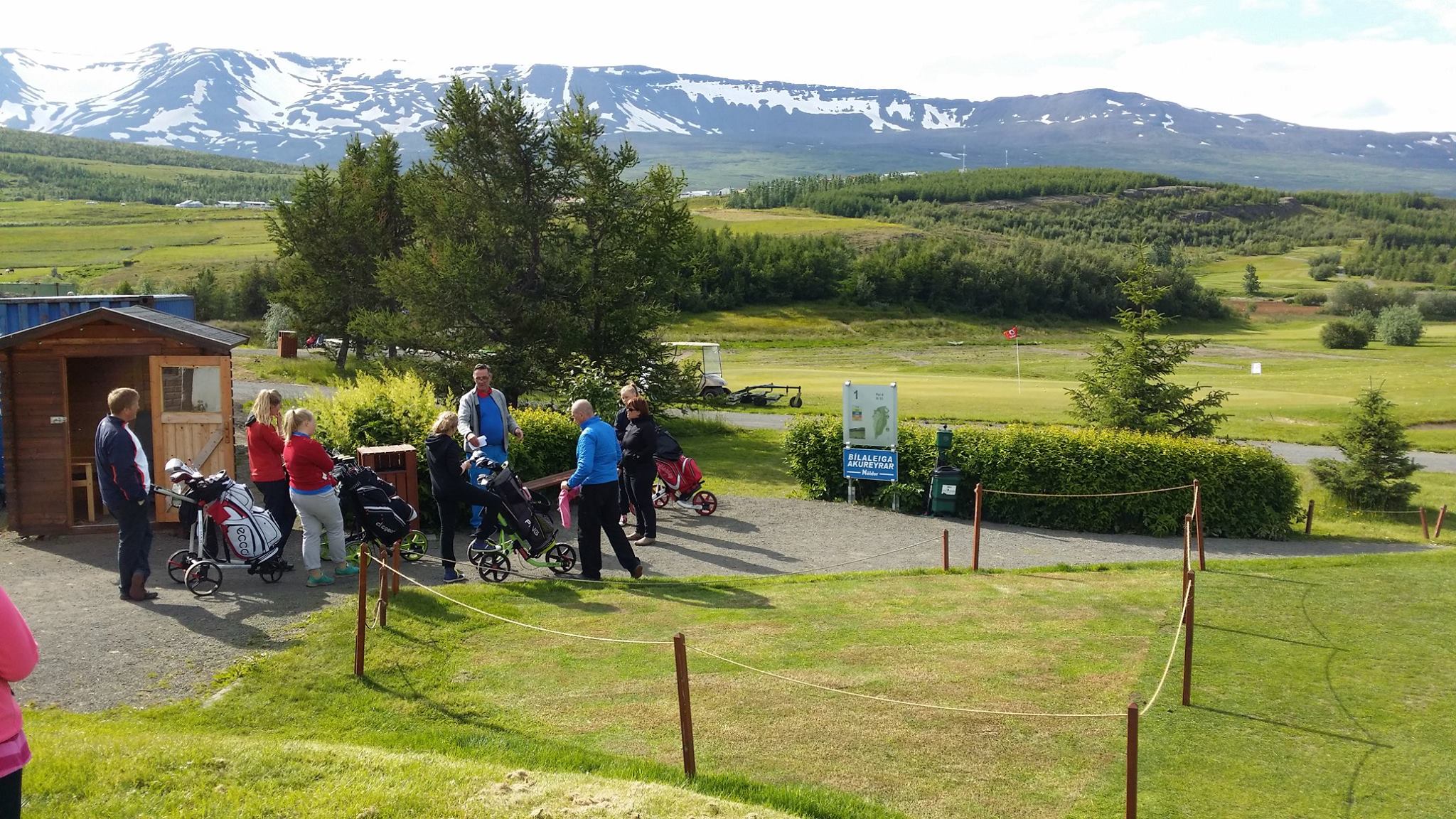 Golf in Akureyri, Nordisland