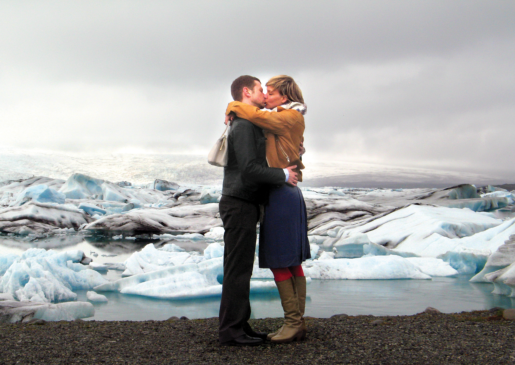 Hochzeit an der Gletscherlagune, Jökulsarlon