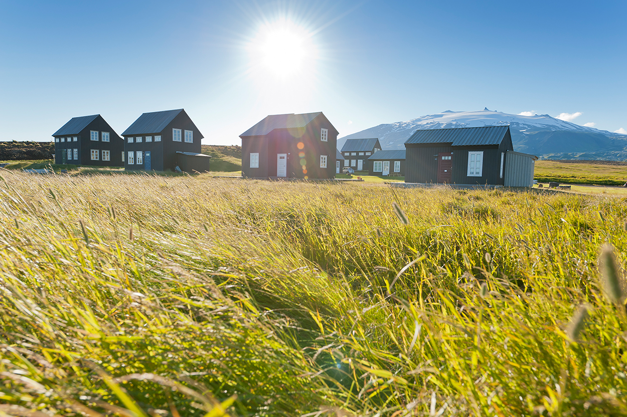 Snaefellsness Halbinsel Westisland, Hellnar, Ferienhaus Fj+Ârusteinn, W254 (2) - Fotograf Thomas Linkel