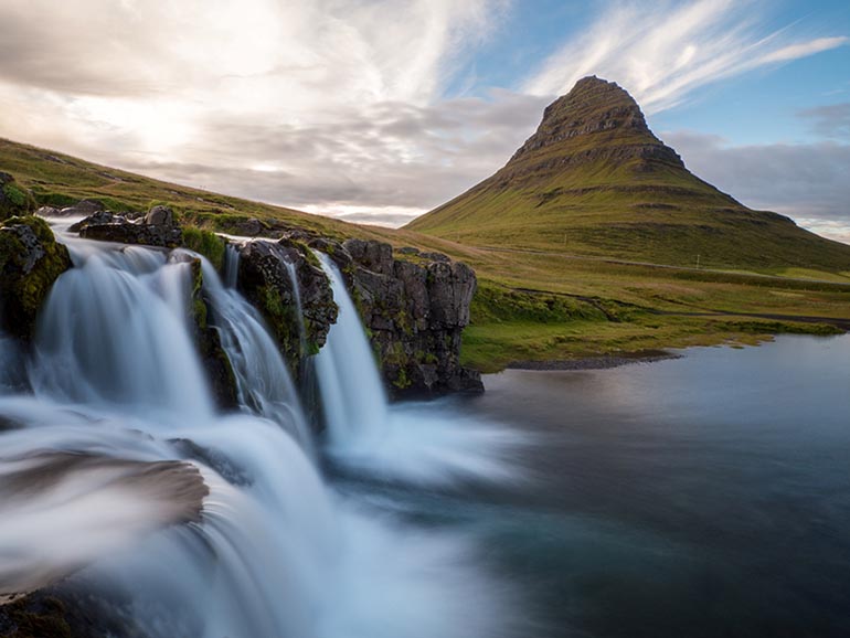 Top 3 Ferienhaus i Westisland, Snaefellsnes, Kirkjufell, Nationalpark, Wasserfall