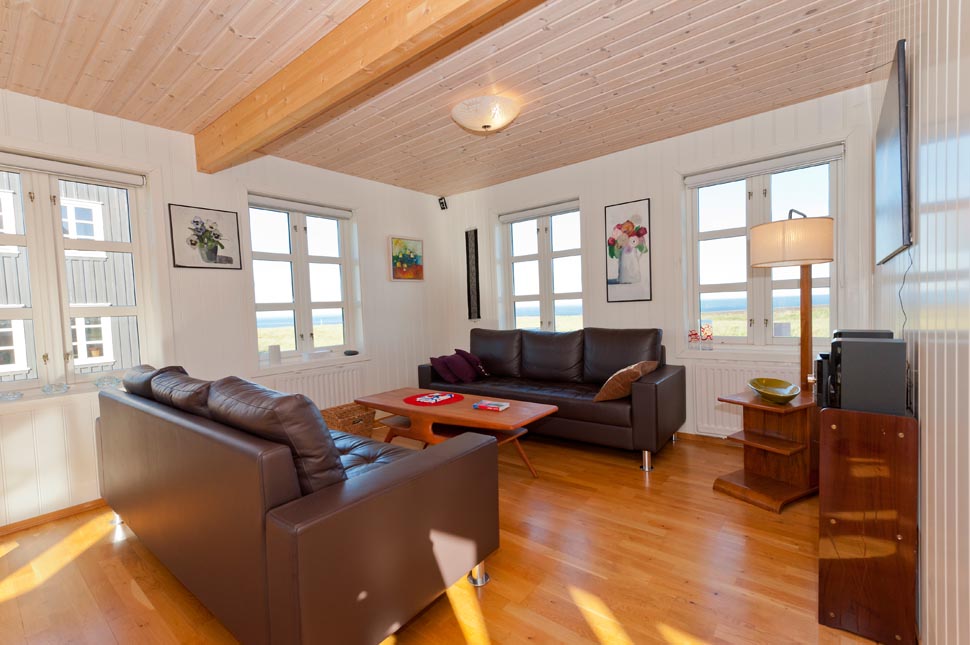 Top 1 Ferienhaus Heillasteinn, Gletscher Snæfellsjökull, Halbinsel Snæfellsnes, Westisland, Wohnen