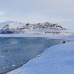 Winterlandschaft an der Gletscherlagune