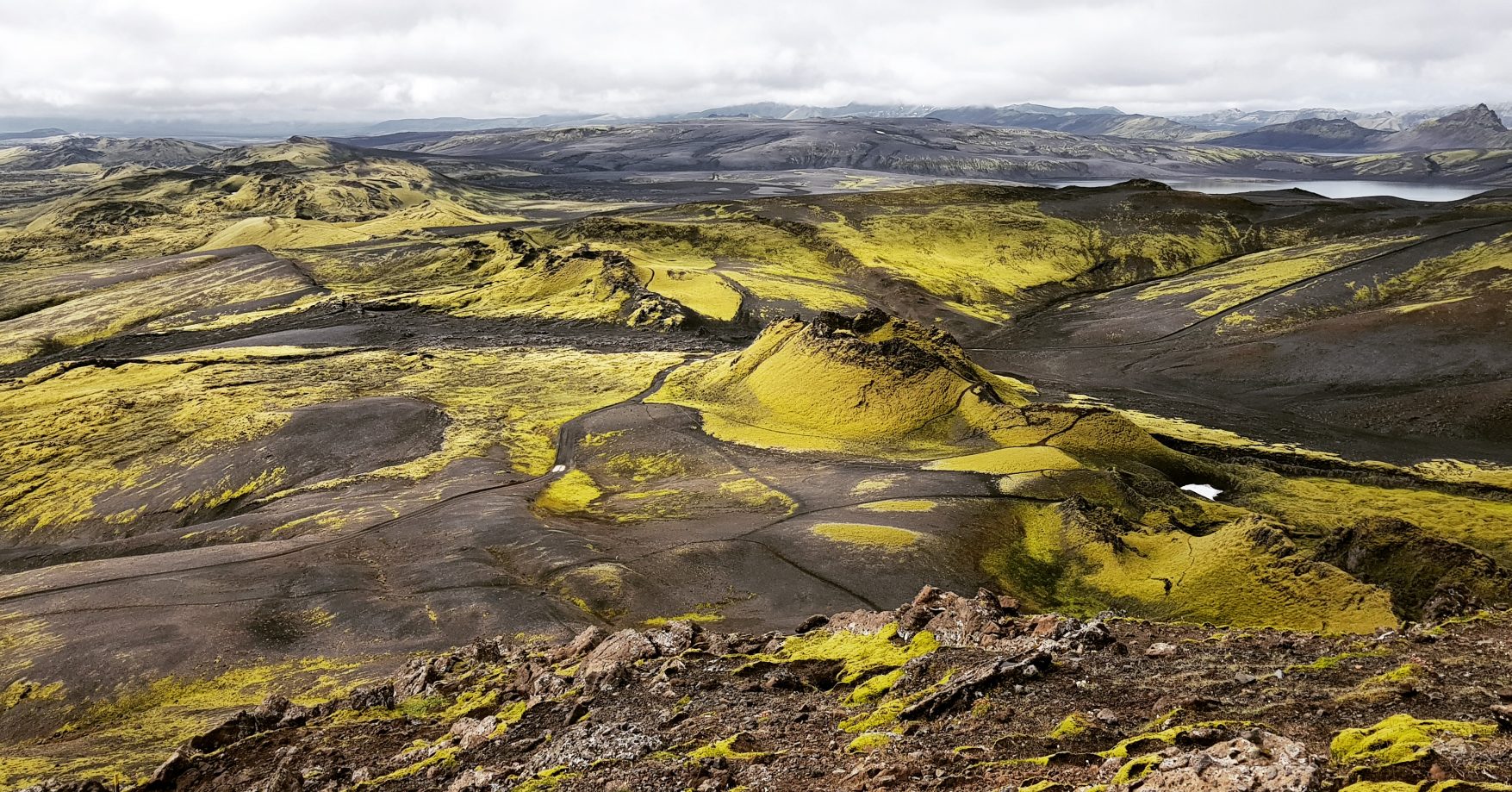 Laki Spalte in Suedost Island